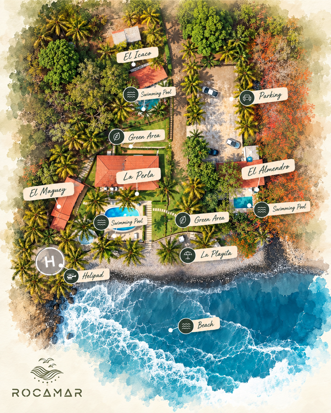 Rocamar property map